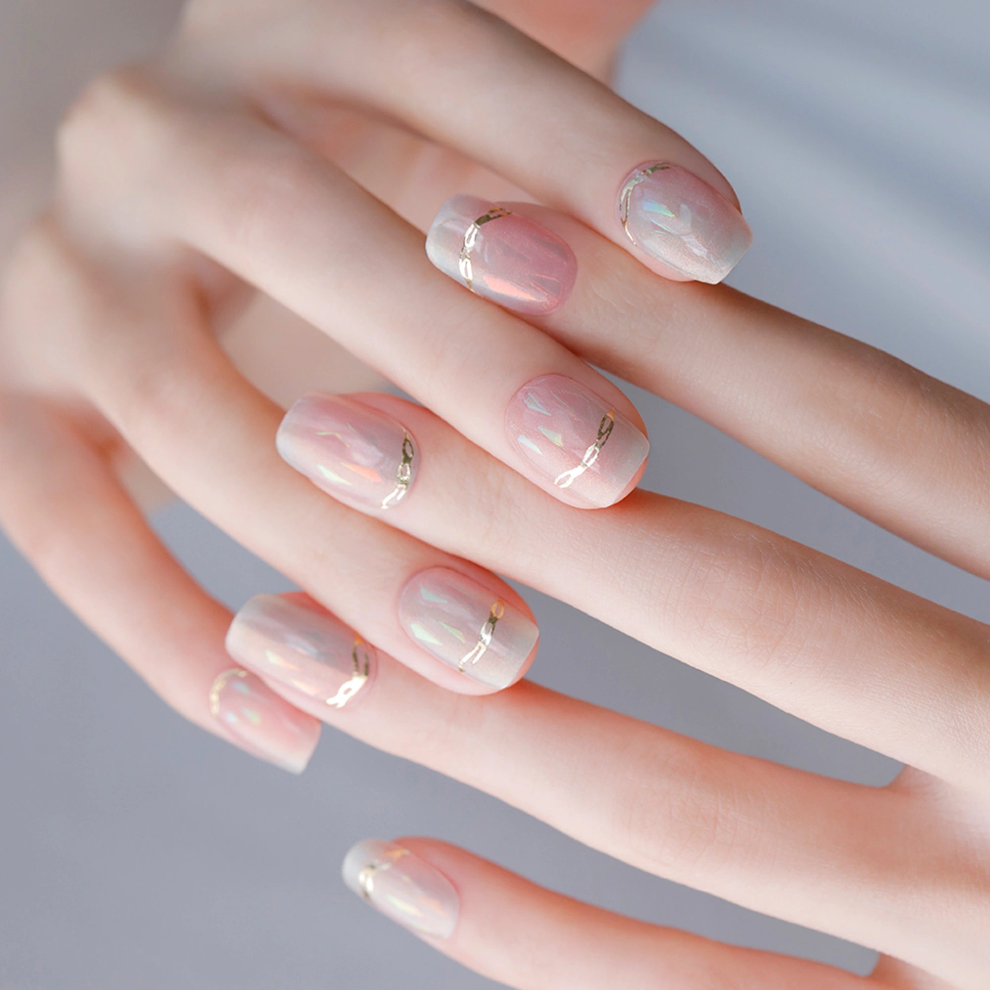 N Pink Mermaid Jel Tırnak 30 Adet, 2 Kullanım