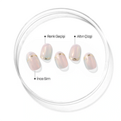 N Pink Mermaid Jel Tırnak 30 Adet, 2 Kullanım