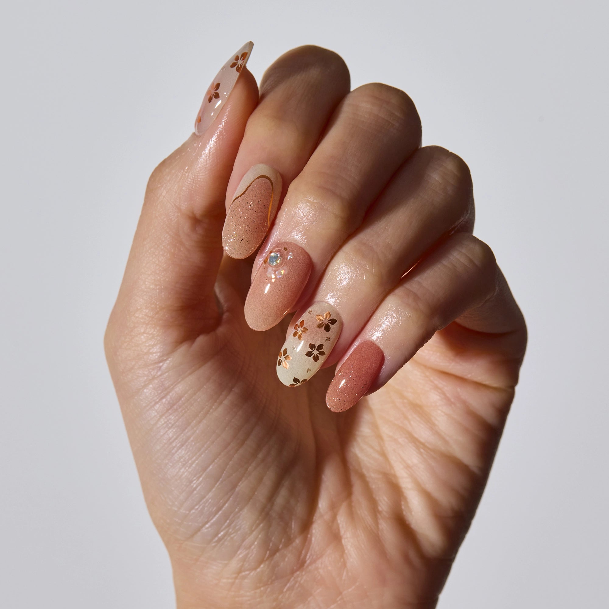 N Pink Whisper Jel Tırnak 30 Adet, 2 Kullanım