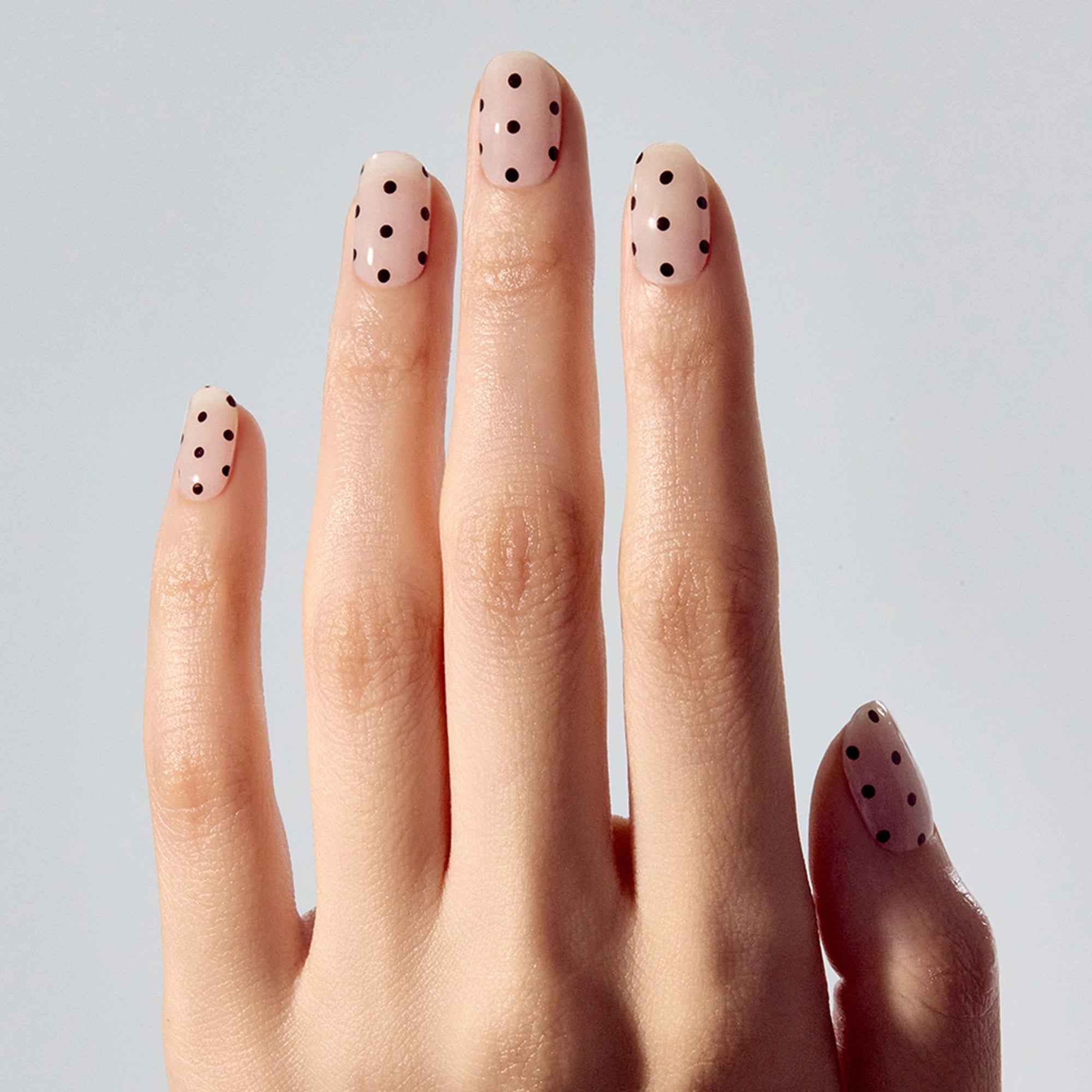 N Polka Noir Jel Tırnak 30 Adet, 2 Kullanım