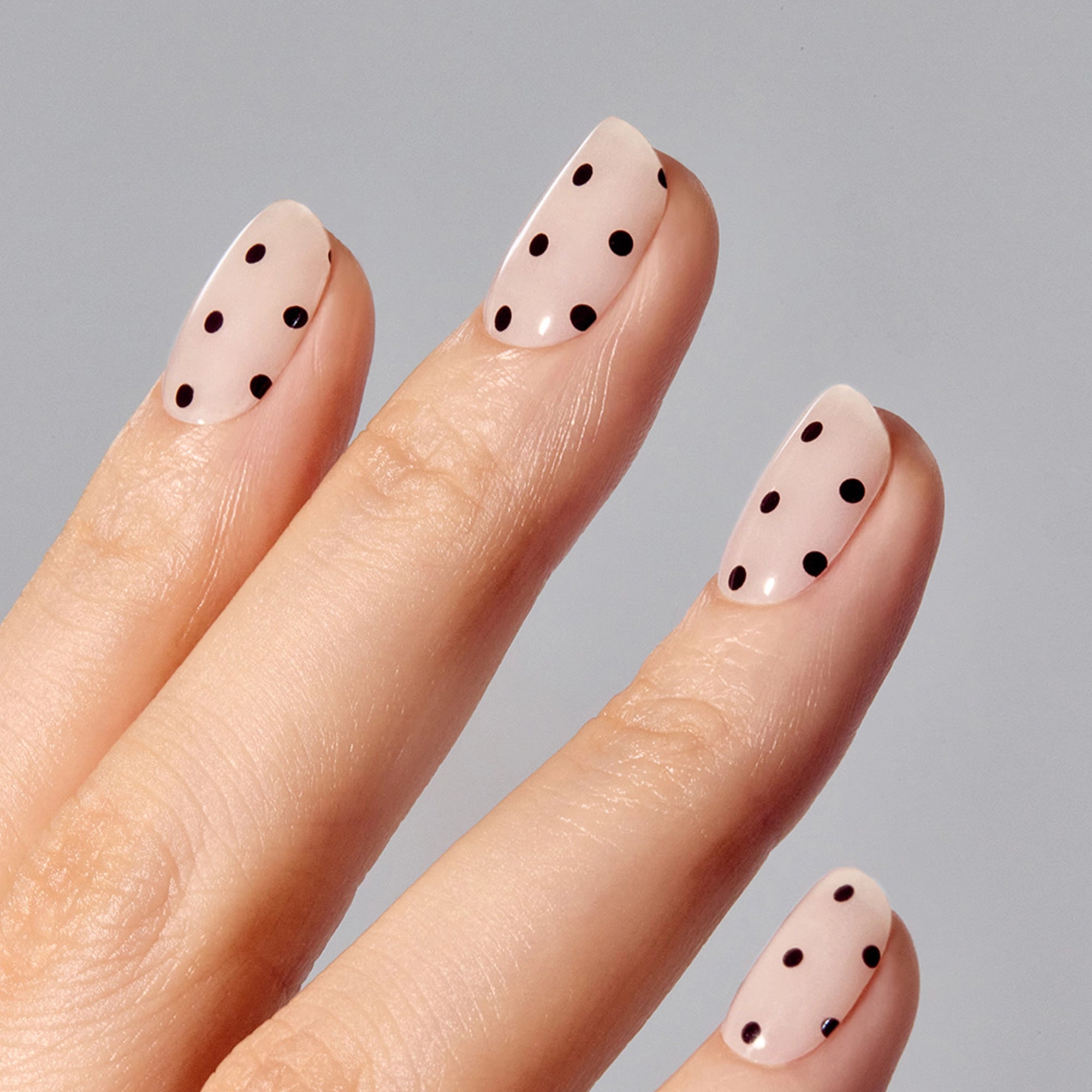 N Polka Noir Jel Tırnak 30 Adet, 2 Kullanım