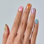 N Rainbow Chrome Jel Tırnak 30 Adet, 2 Kullanım
