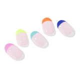 N Rainbow French Jel Tırnak 30 Adet, 2 Kullanım
