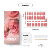 N Rose Shower Jel Tırnak 30 Adet, 2 Kullanım