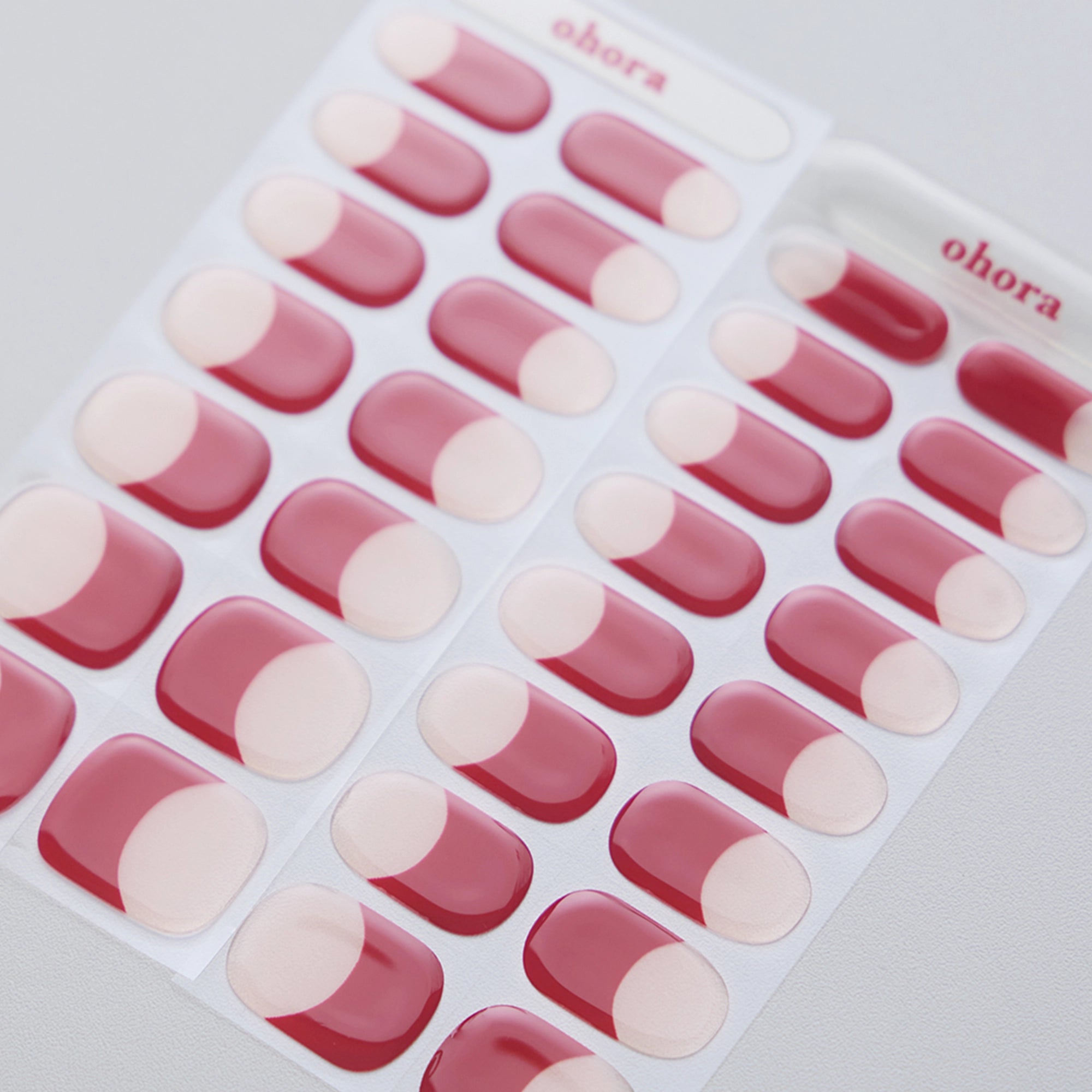 N Ruby French Jel Tırnak 30 Adet, 2 Kullanım