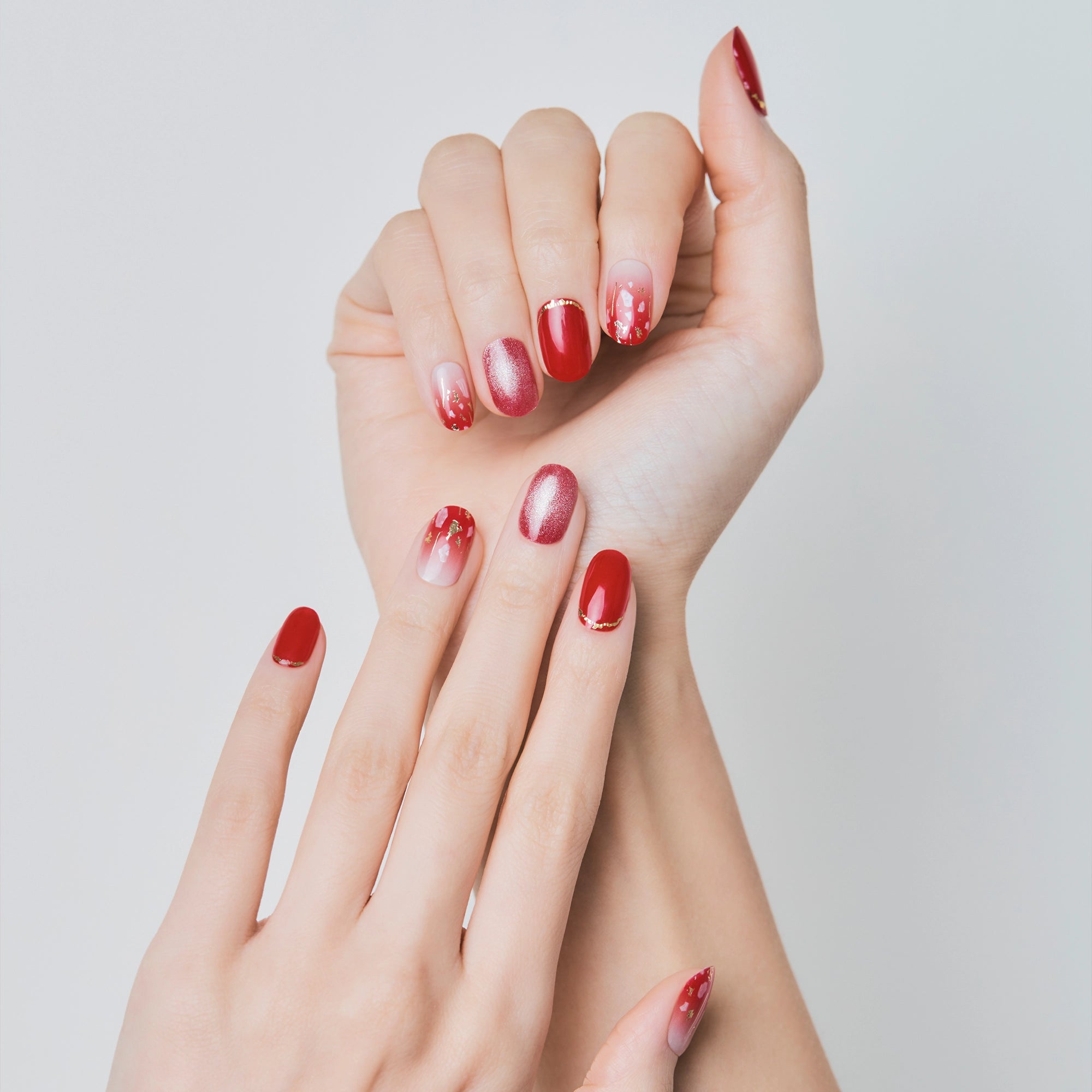 N Scarlet Glam Jel Tırnak 30 Adet, 2 Kullanım