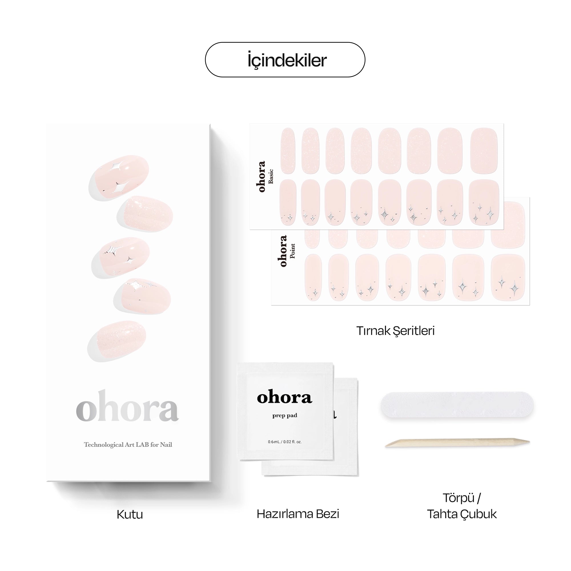 N Shining Beauty Jel Tırnak 30 Adet, 2 Kullanım