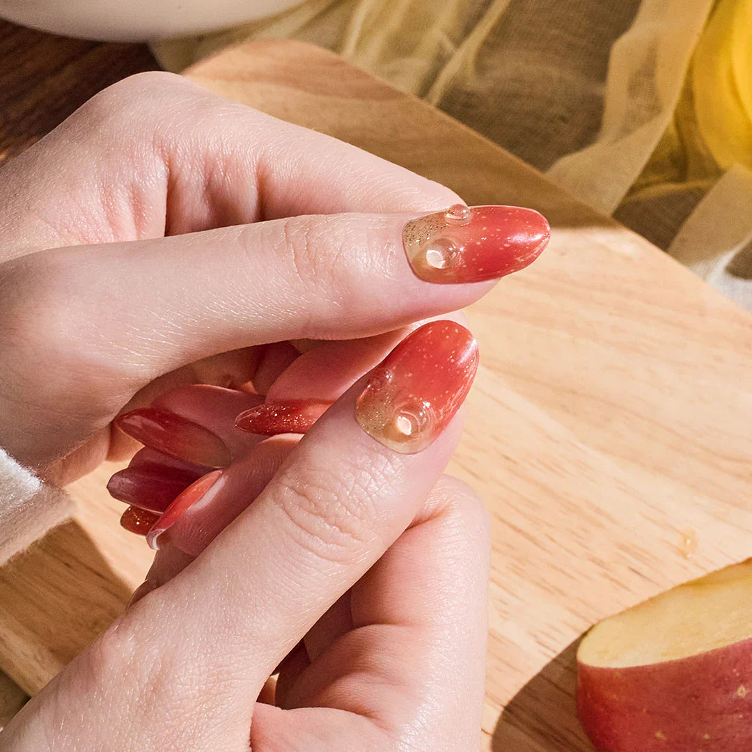 N Shizuku Apple Jel Tırnak 30 Adet 2 Kullanım