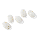 N Silky Marble Jel Tırnak 30 Adet, 2 Kullanım