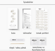 N Silky Marble Jel Tırnak 30 Adet 2 Kullanım