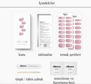 N Sugar Glass Jel Tırnak 30 Adet 2 Kullanım
