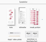 N Tinted Jel Tırnak 30 Adet, 2 Kullanım