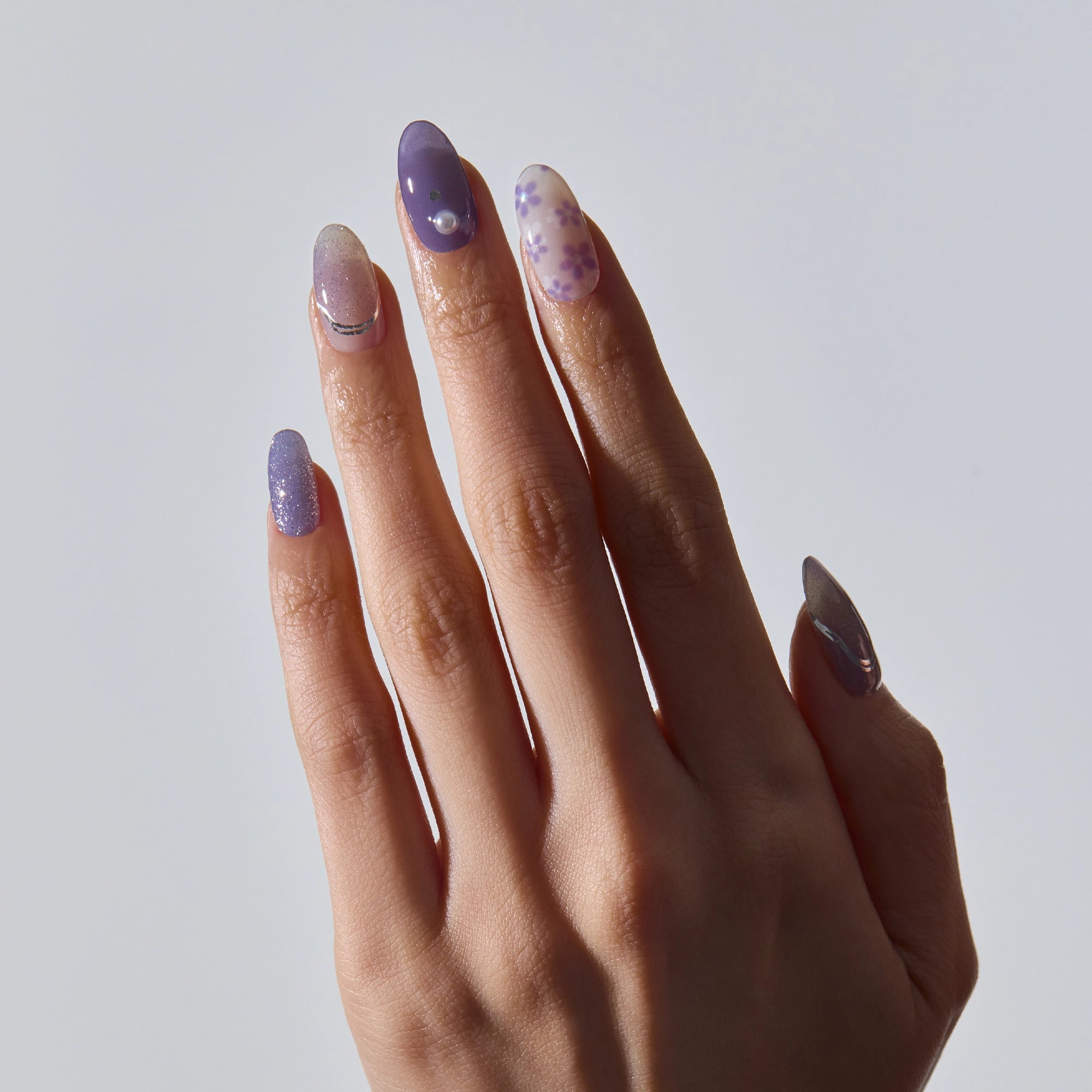 N Violet Wave Jel Tırnak 30 Adet, 2 Kullanım