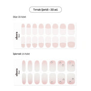 N Wedding Twinkle Jel Tırnak 30 Adet, 2 Kullanım