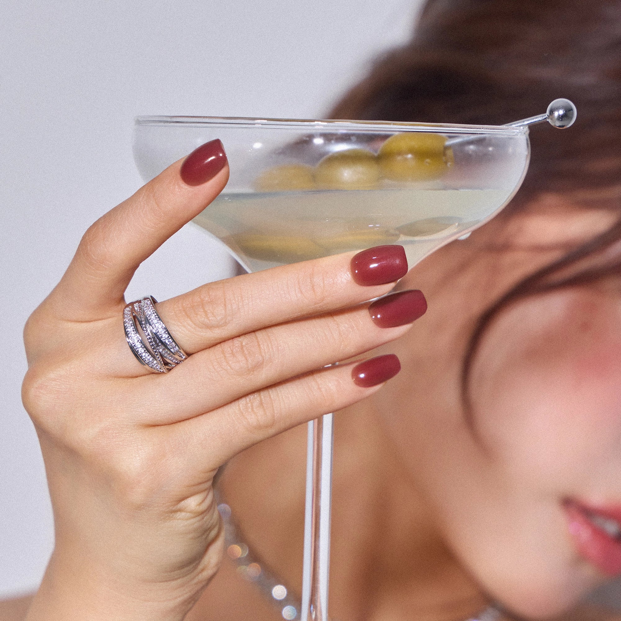 N Wine Veil Jel Tırnak 30 Adet, 2 Kullanım