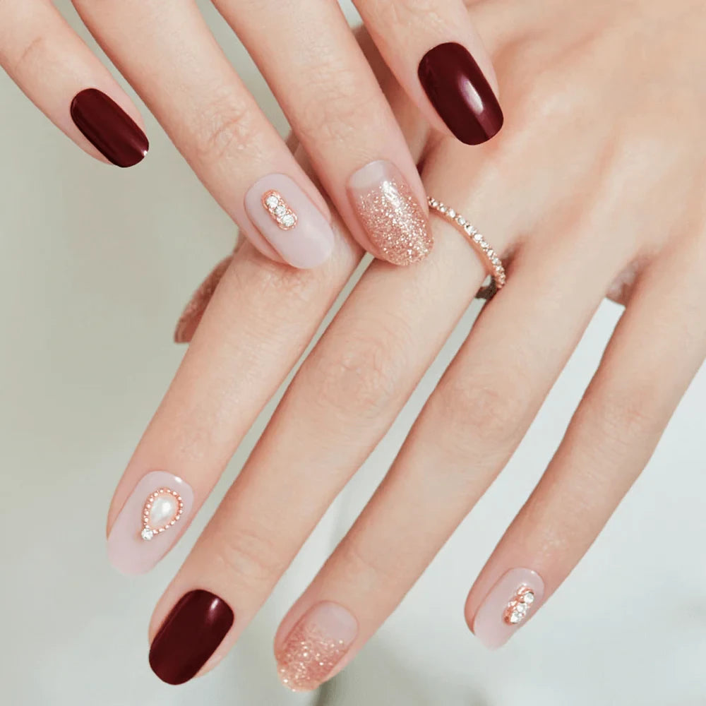 N La Vie En Rose Jel Tırnak 30 Adet, 2 Kullanım