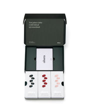 yeşil kırmızı ve pembe renklerinde uv lambalı jel tırnak seti