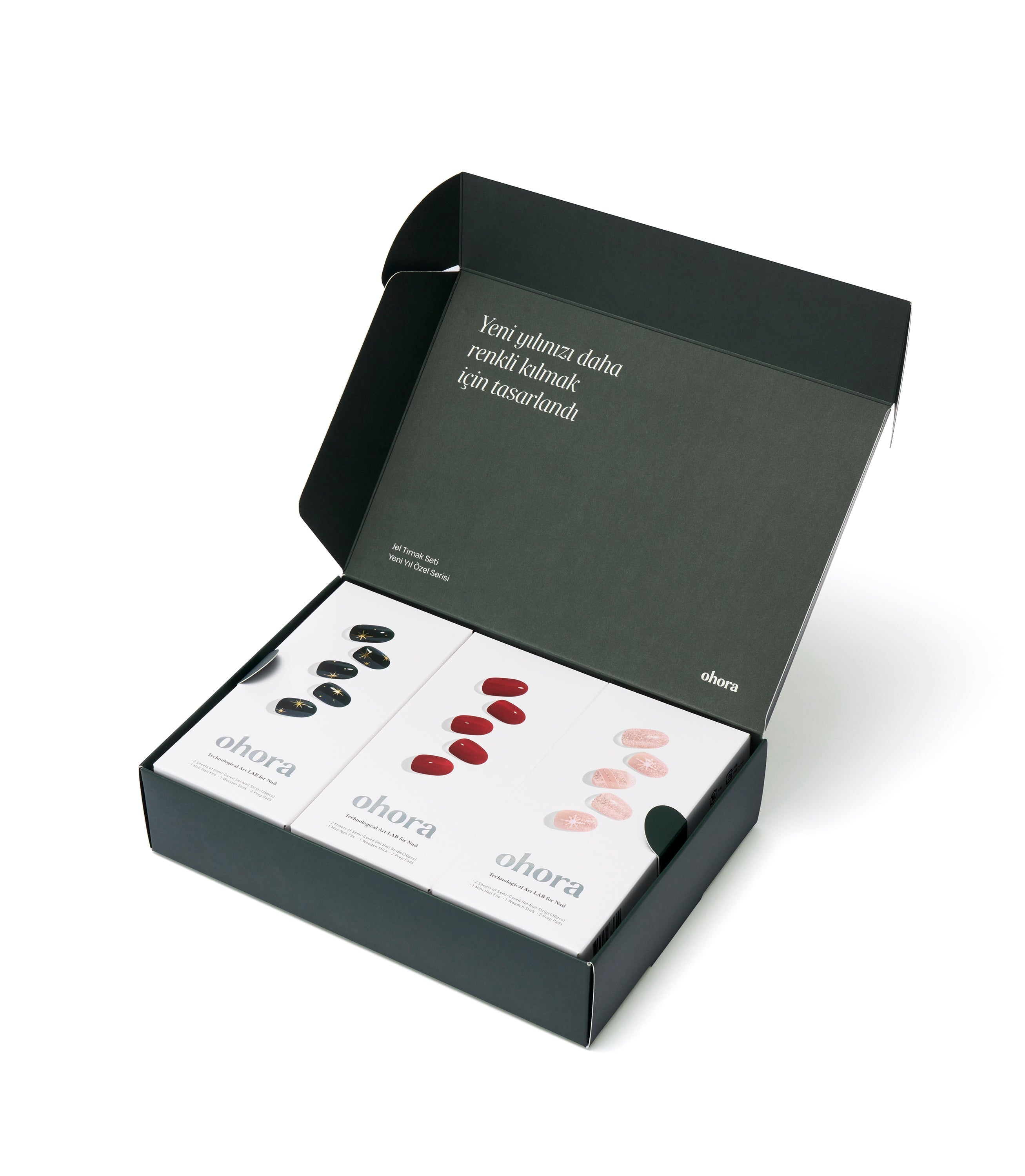 3 farklı modelde takma tırnak seti