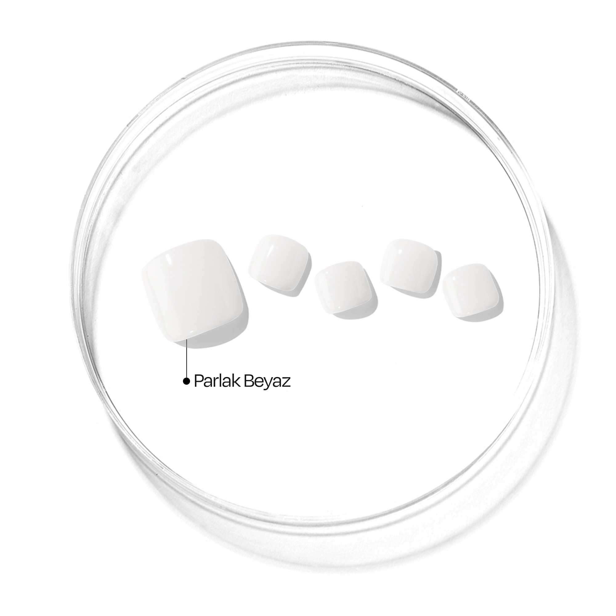 P Basic Pedicure no.3 Jel Tırnak 32 Adet, 2 Kullanım