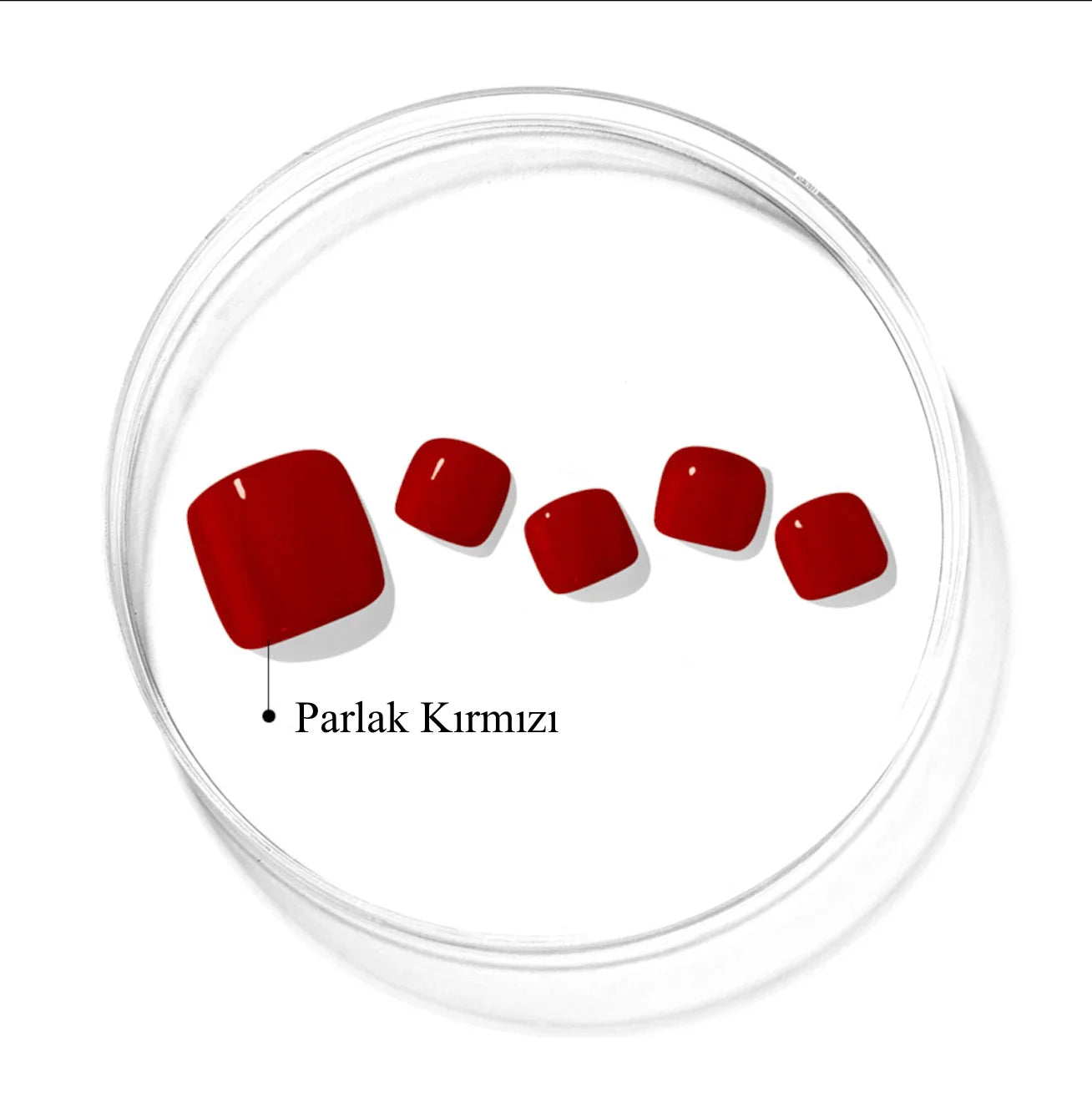 P Basic Pedicure no.4 Jel Tırnak 32 Adet 2 Kullanım