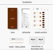 P Caramel Bear Jel Tırnak 30 Adet 2 Kullanım