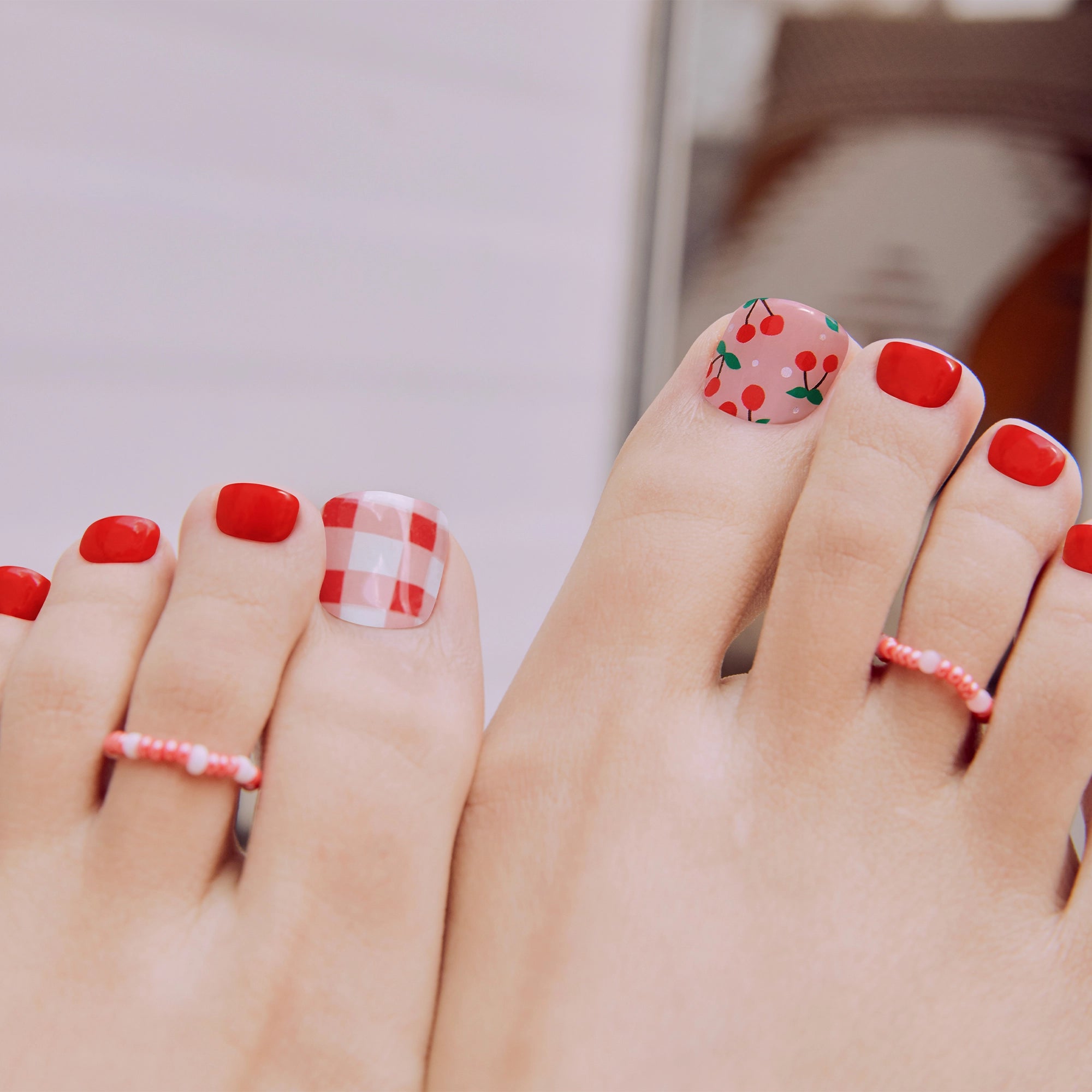 P Cherry Crush Jel Tırnak 32 Adet, 2 Kullanım