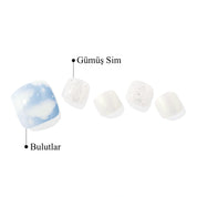 P Cotton Cloud Jel Tırnak 30 Adet, 2 Kullanım - 6