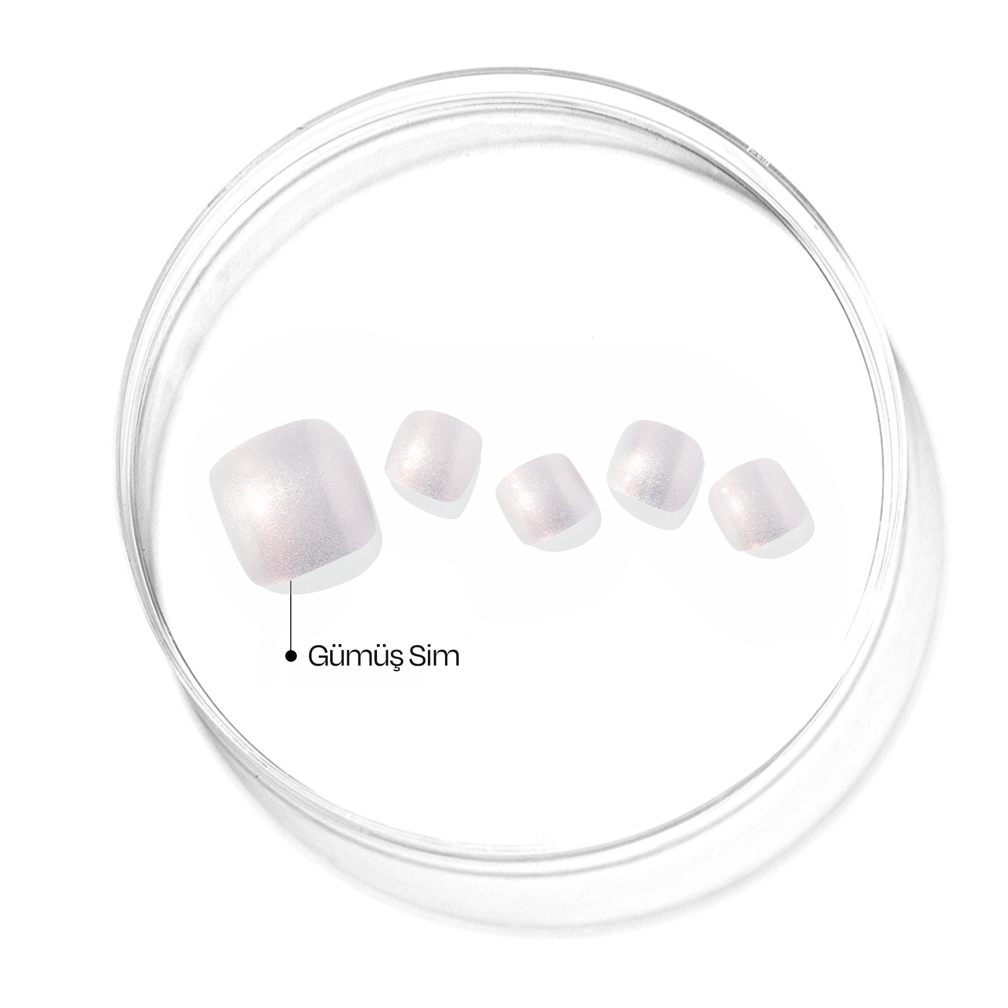 P Glow Beam Jel Tırnak 32 Adet, 2 Kullanım
