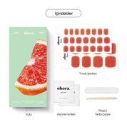 P Grapefruit Jelly Jel Tırnak 30 Adet, 2 Kullanım