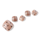 P Heart Sprinkle Jel Tırnak 30 Adet, 2 Kullanım