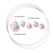 P Newtro pedicure no.1 Jel Tırnak 32 Adet, 2 Kullanım