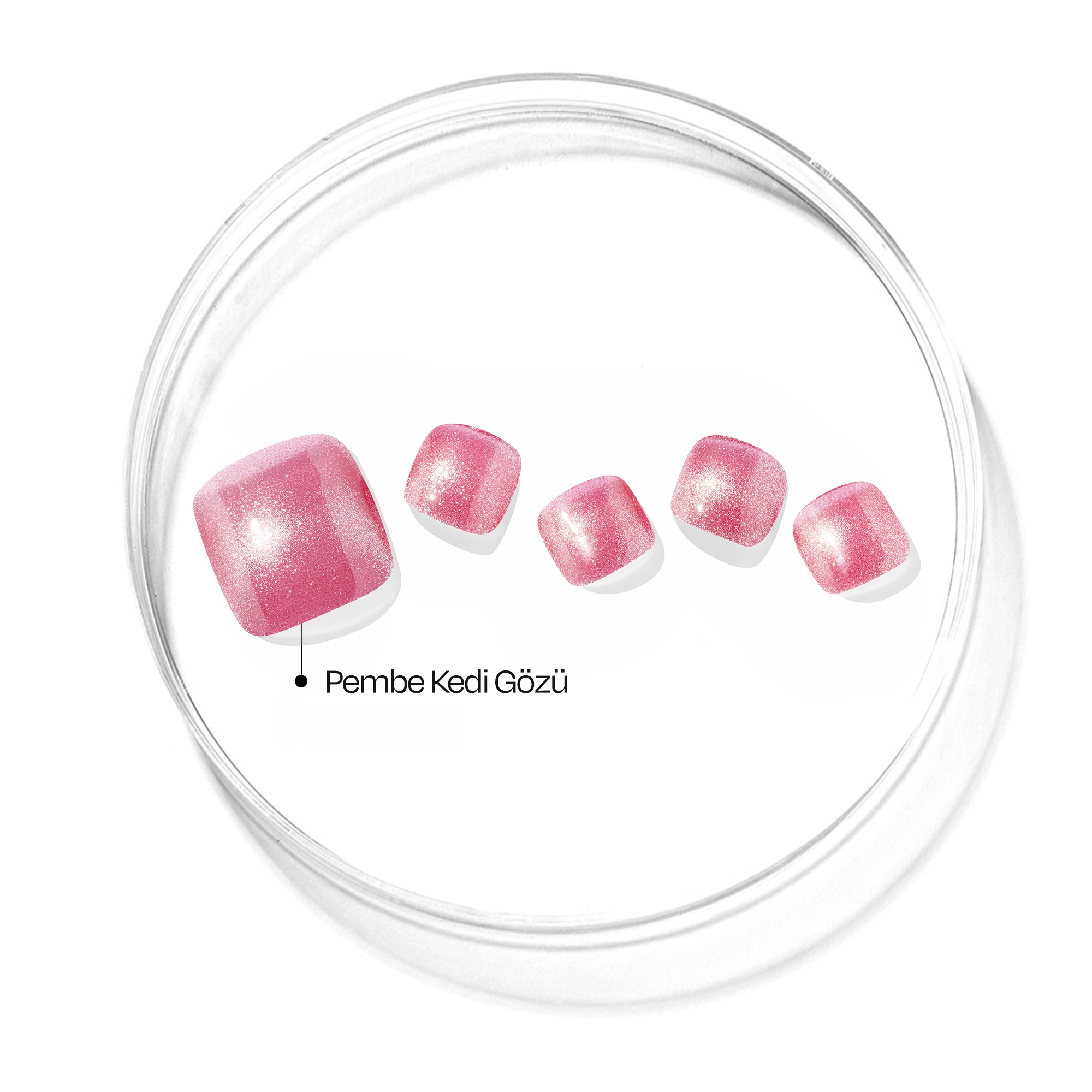 P Redberry Jel Tırnak 32 Adet, 2 Kullanım