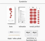 P Romeo Jel Tırnak 32 Adet 2 Kullanım