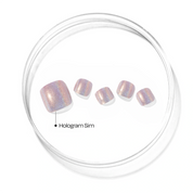 P Rosy Chrome Jel Tırnak 30 Adet, 2 Kullanım