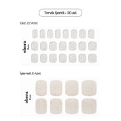 P Silver Wave Jel Tırnak 30 Adet, 2 Kullanım