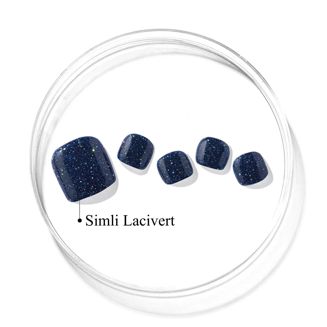 P Starry night Jel Tırnak 32 Adet 2 Kullanım