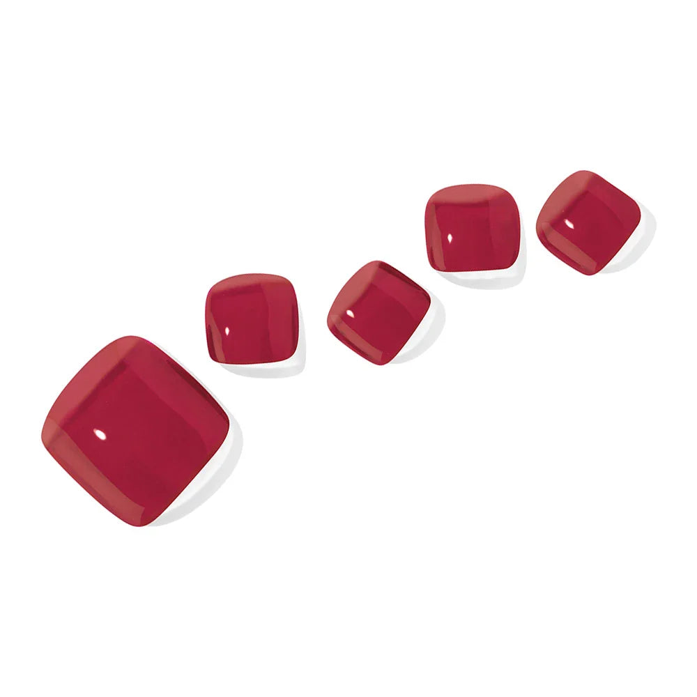 P Tint Burgundy Jel Tırnak 32 Adet 2 Kullanım