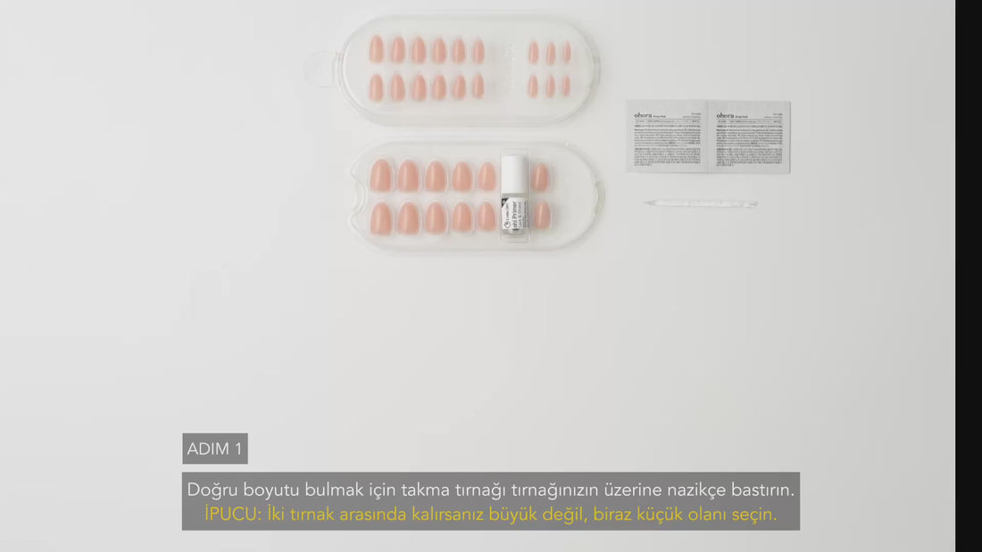 Jel takma tırnak nasıl uygulanır: boy seçimi, tırnak temizliği, primer ve yapıştırma adımları