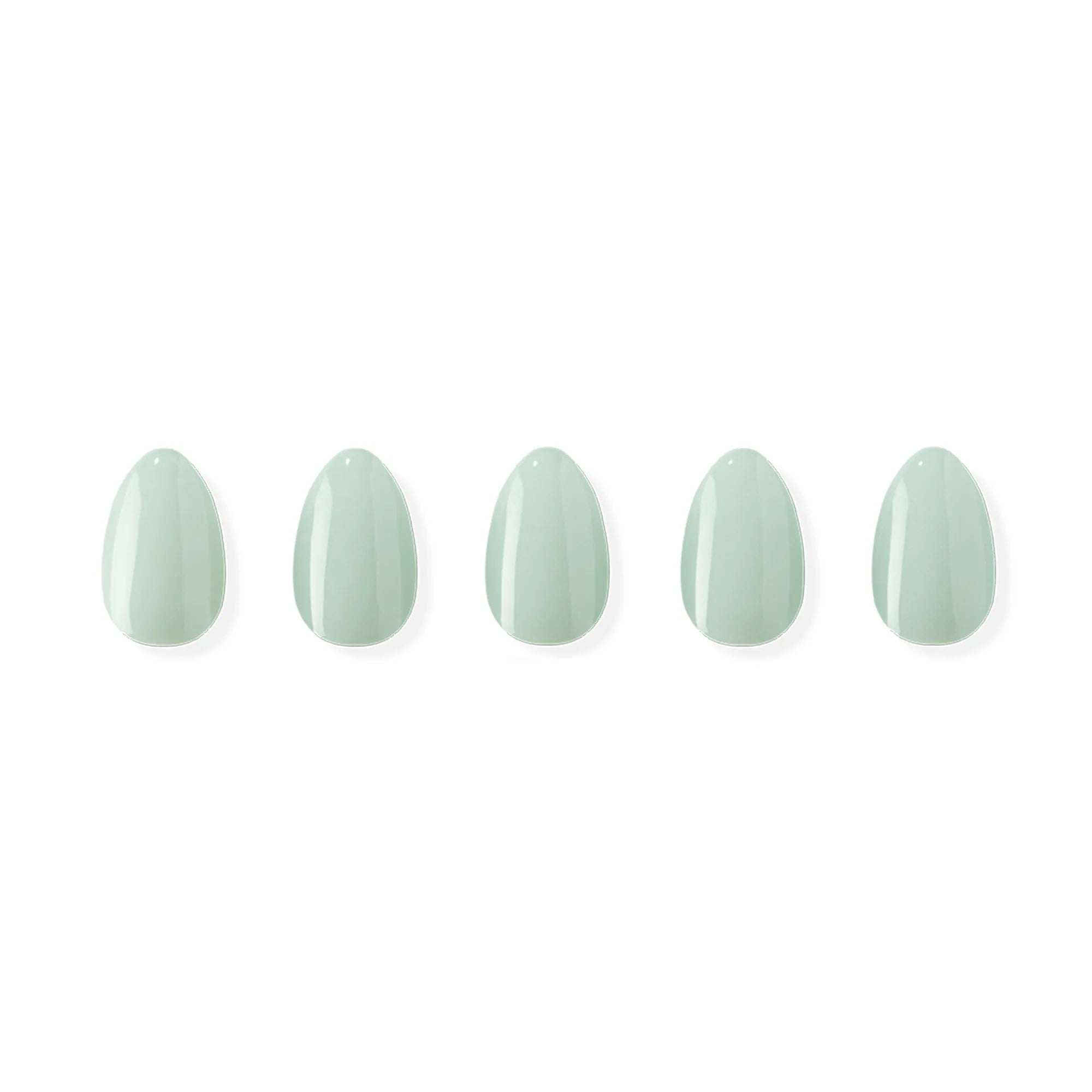 Sage Serenity jel takma tırnak orta boy oval form ürün görseli