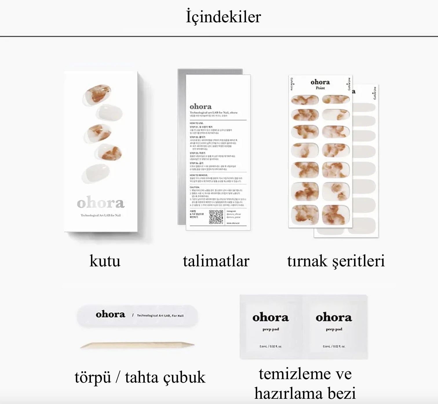 N Muted Jel Tırnak 30 Adet, 2 Kullanım