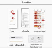 N Check Camellia Jel Tırnak 30 Adet, 2 Kullanım