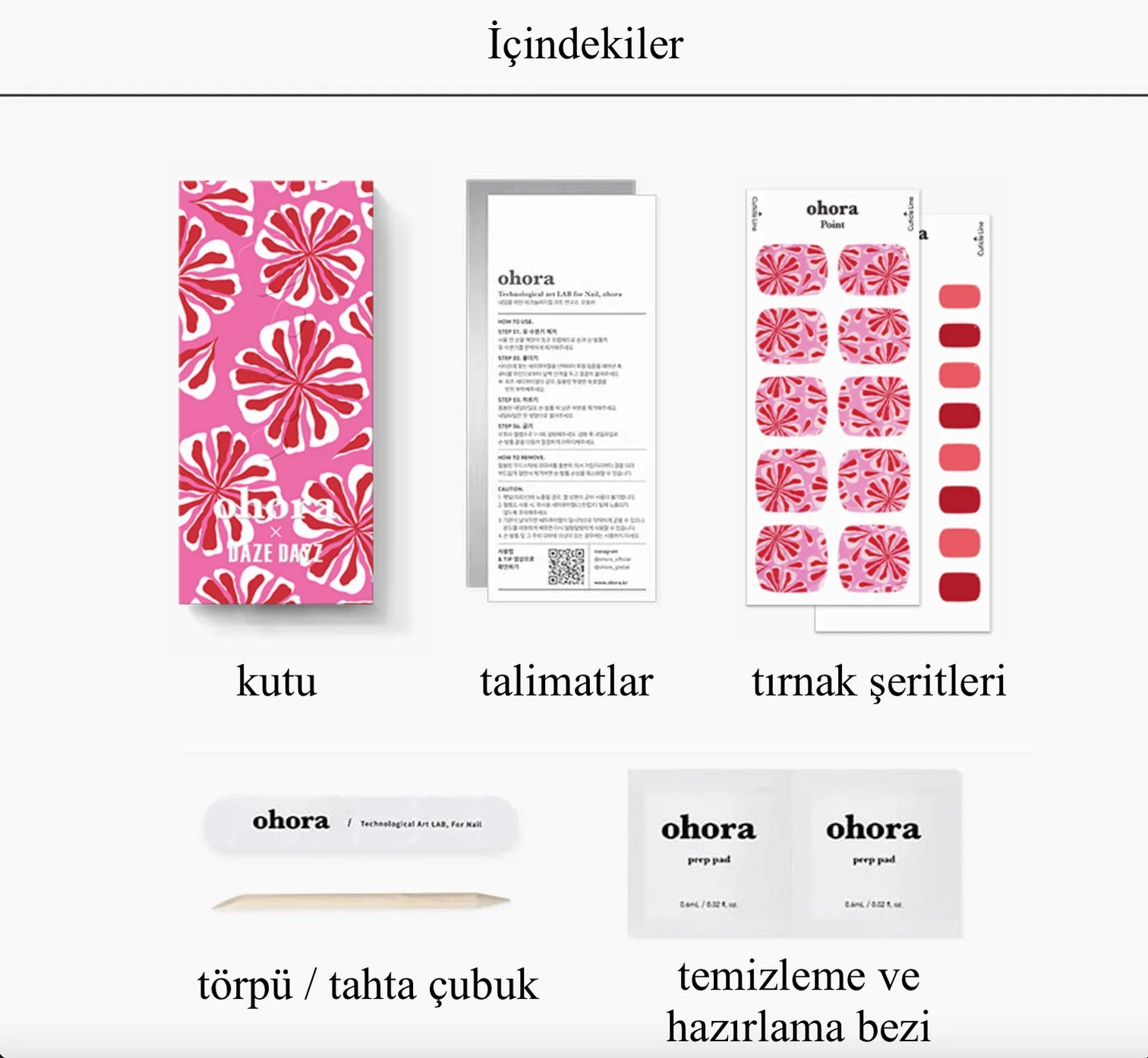 Ohora Daze Dayz Manikür Pedikür Seti
