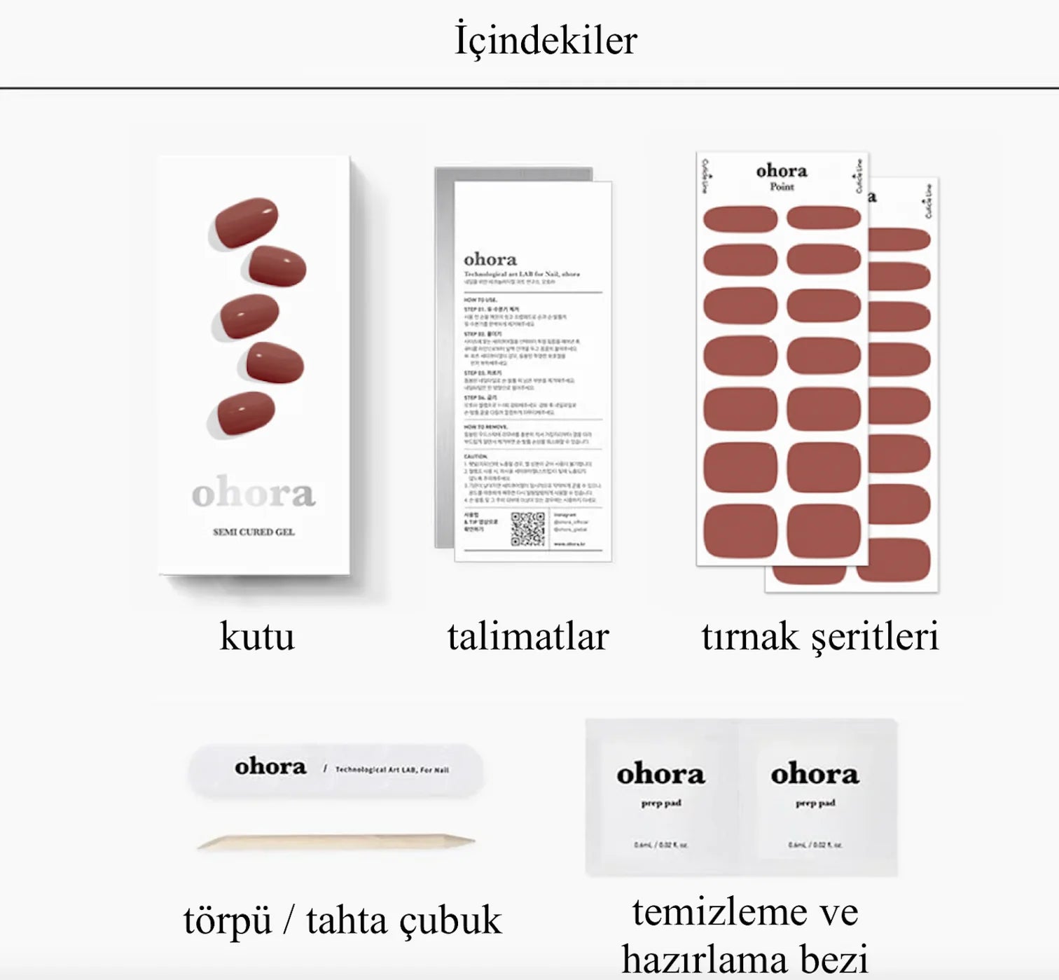 N Brick Jel Tırnak 30 Adet, 2 Kullanım