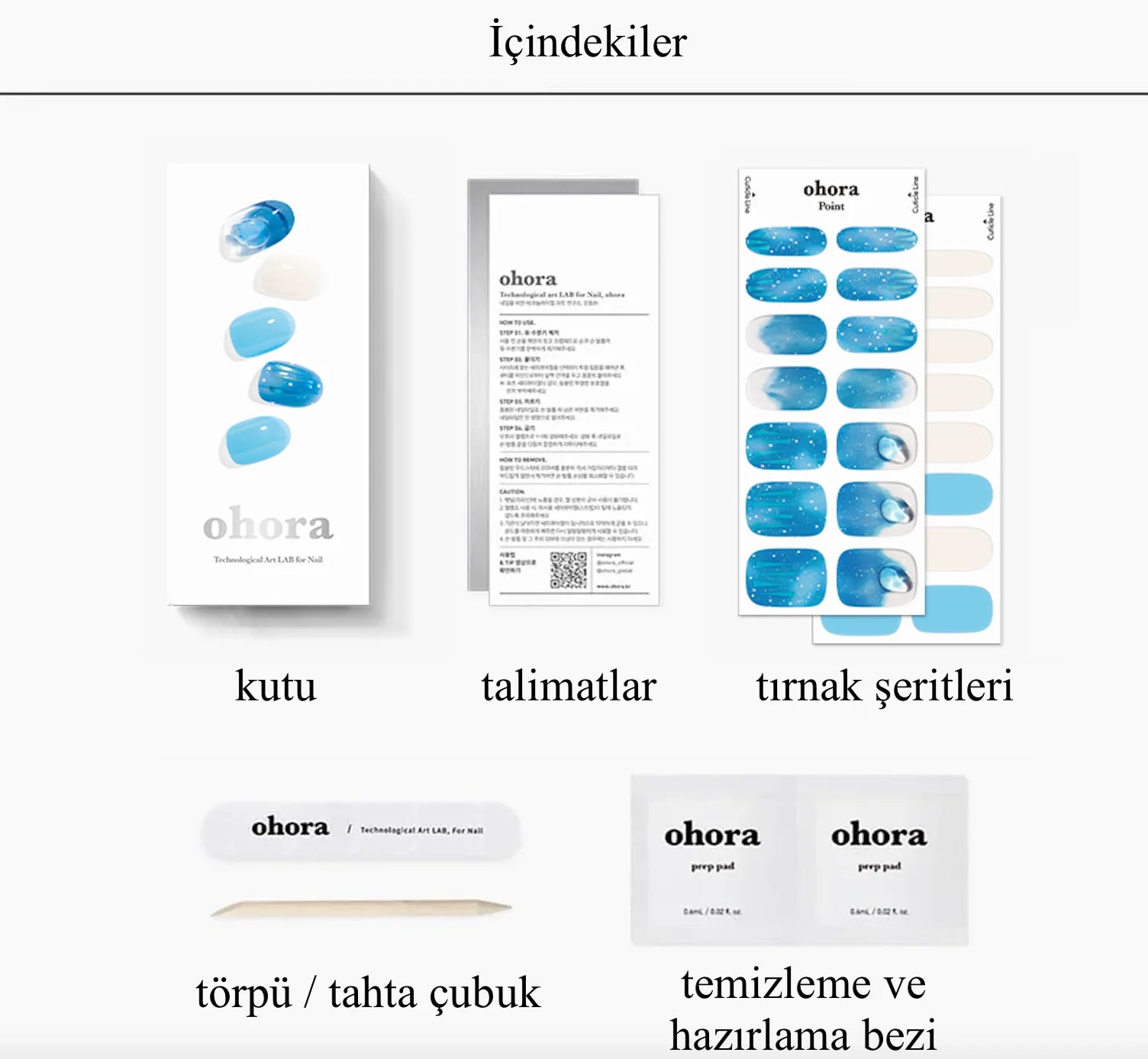 N Bermuda Jel Tırnak 30 Adet, 2 Kullanım