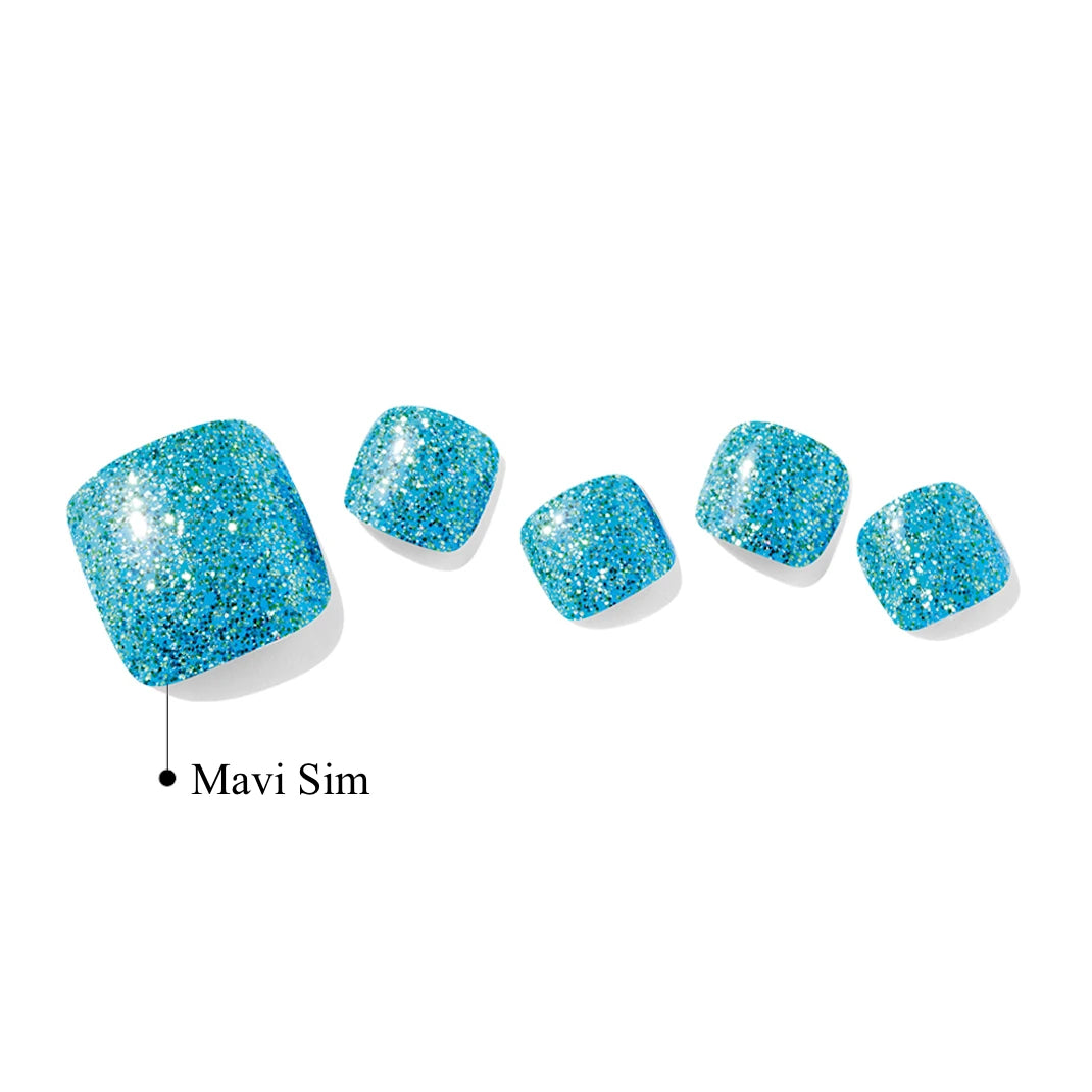P Surfing Blue Jel Tırnak 32 Adet, 2 Kullanım