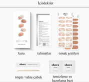 N Almond Blossom Jel Tırnak 30 Adet, 2 Kullanım