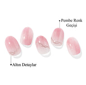 N Rosy Dew Jel Tırnak 32 Adet, 2 Kullanım