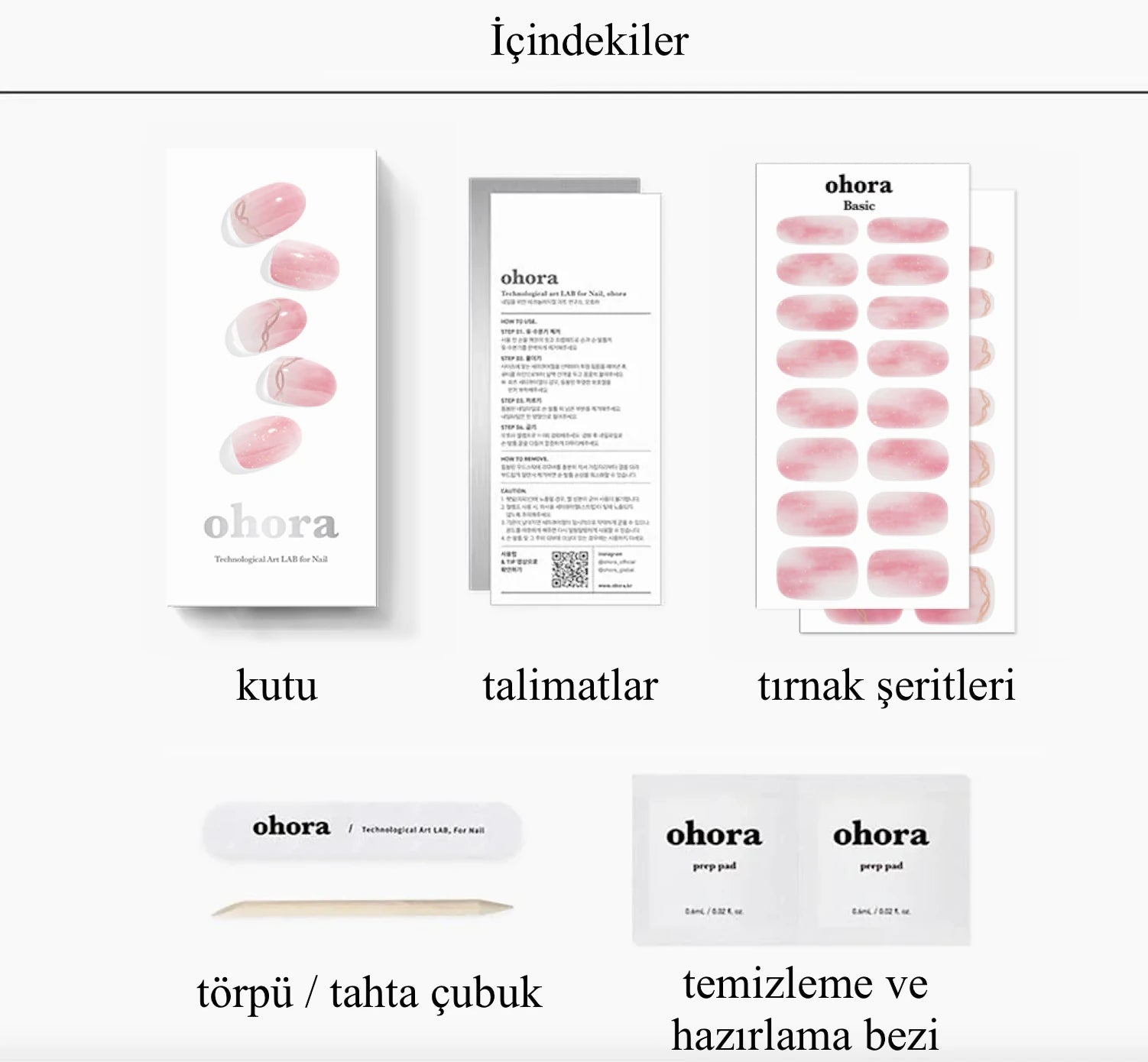 N Rosy Dew Jel Tırnak 32 Adet, 2 Kullanım