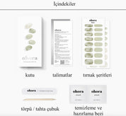 N Green Tea Jel Tırnak 30 Adet, 2 Kullanım