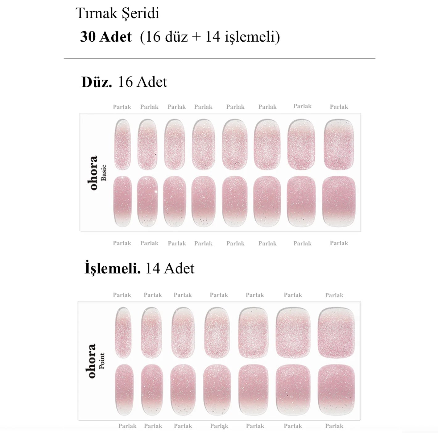 N Beginning Jel Tırnak 30 Adet, 2 Kullanım